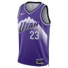Dres Utah Jazz Lauri Markkanen Nike 2023-24 City Edition Ljubičasta Swingman